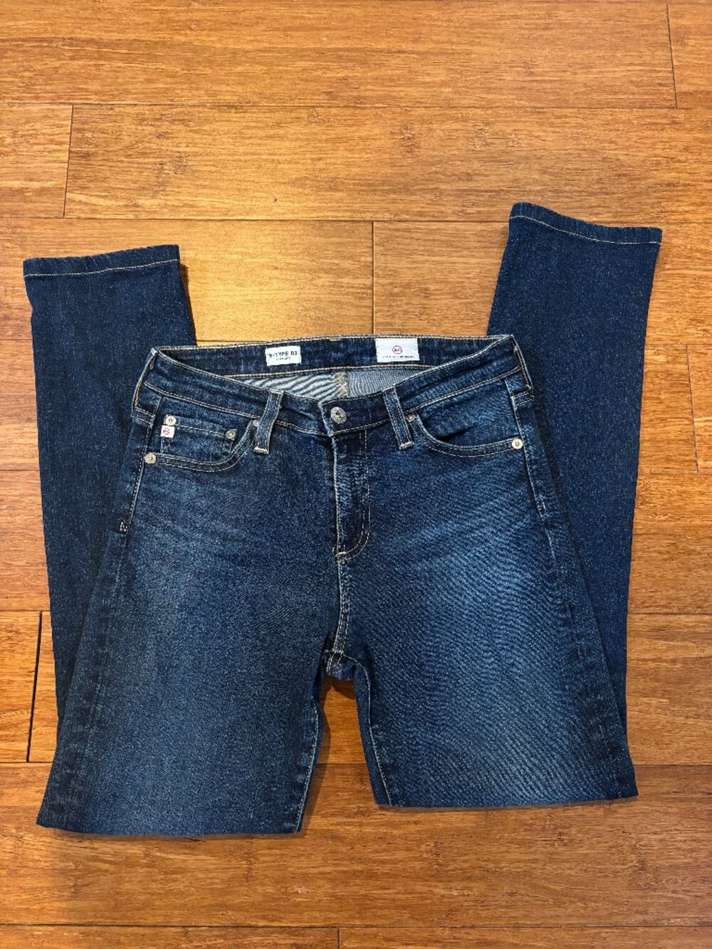 AG Adriano Goldschmied Straight Ankle Jeans 25